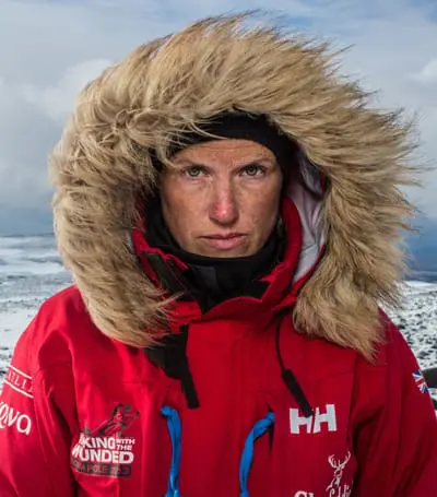 Kate Philp in the Antarctic