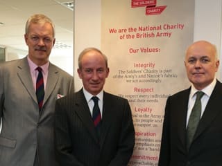 Iain Duncan Smith at the Army Benevolent Fund