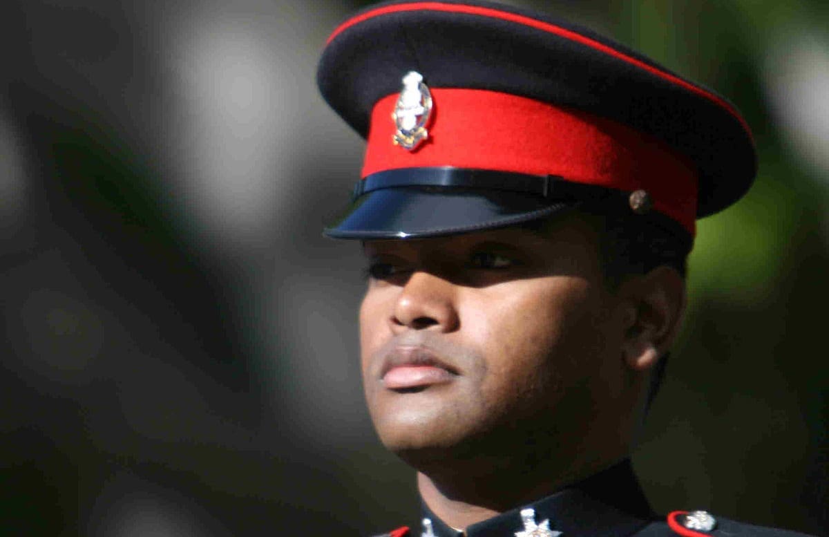 Lance Sergeant Johnson Beharry VC receives three standing ovations at ...